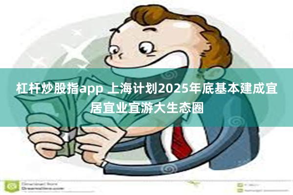 杠杆炒股指app 上海计划2025年底基本建成宜居宜业宜游大生态圈